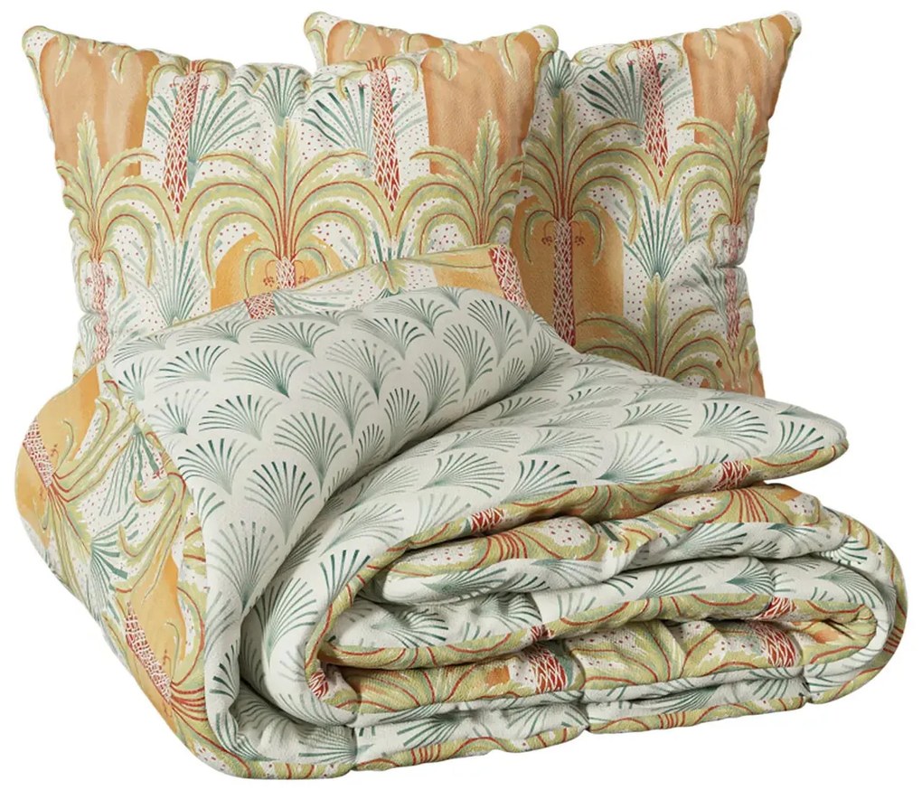 Спално бельо atmosphera Janice, 240x220 cm, Памук перкал