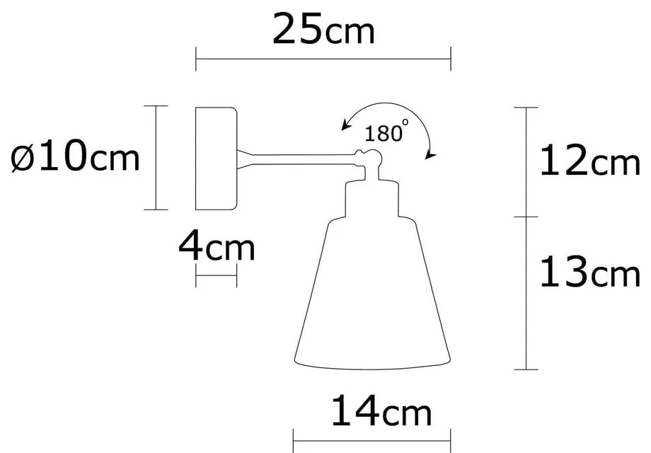 Бяла и естествена стенна лампа Manavgat – Opviq lights