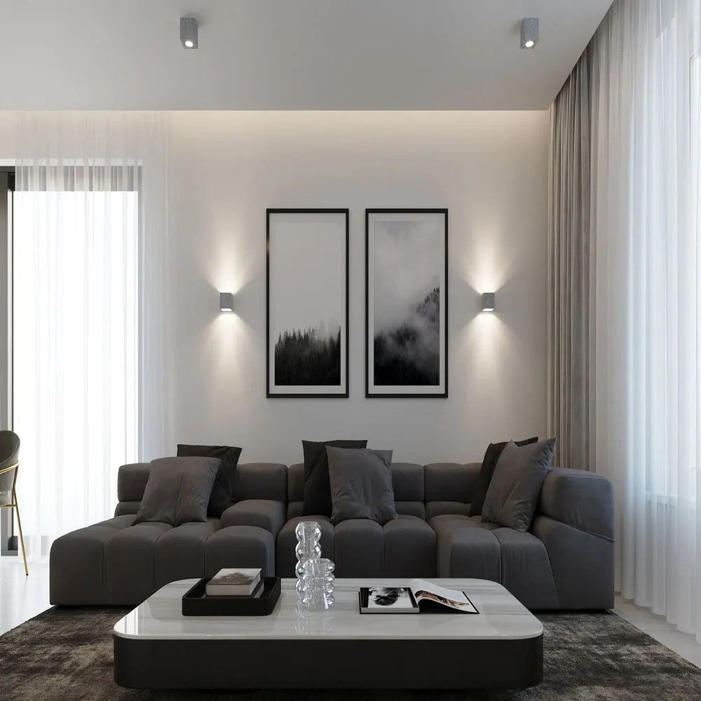 Сив прожектор 10x10 cm Geo – Sollux