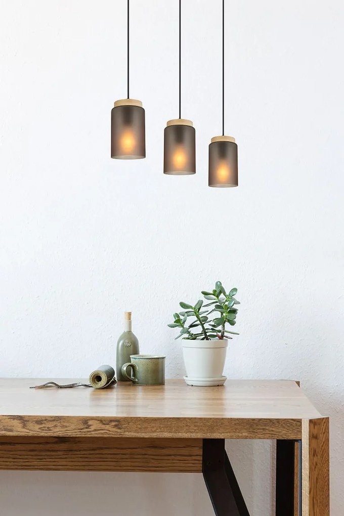 Пендел  APP1812-3CP Frosted Grey