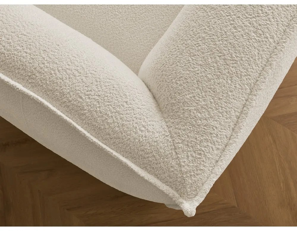 Бежов диван от прежда с примки от букле 242 cm Giorgia – Bobochic Paris