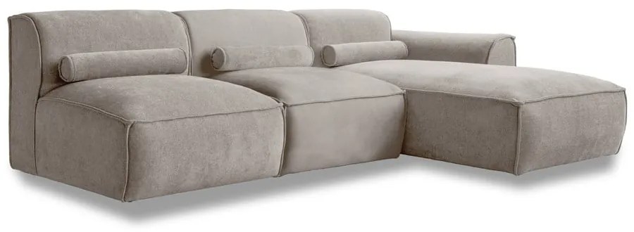 Бежов ъглов диван (десен ъгъл) Flex Felix – Miuform