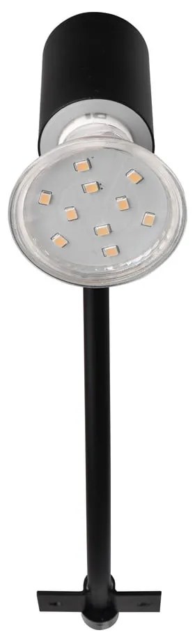 Матовочерна стенна лампа (дължина 34 см) Giada - Trio