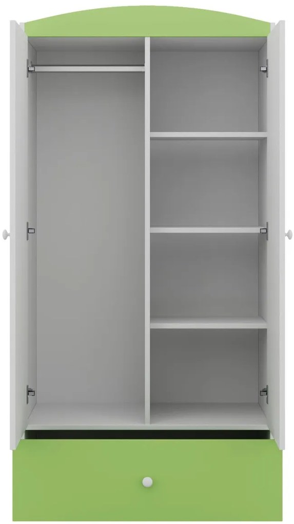 Гардероб Babydreams Cartoon-Prasino- Baby Dino