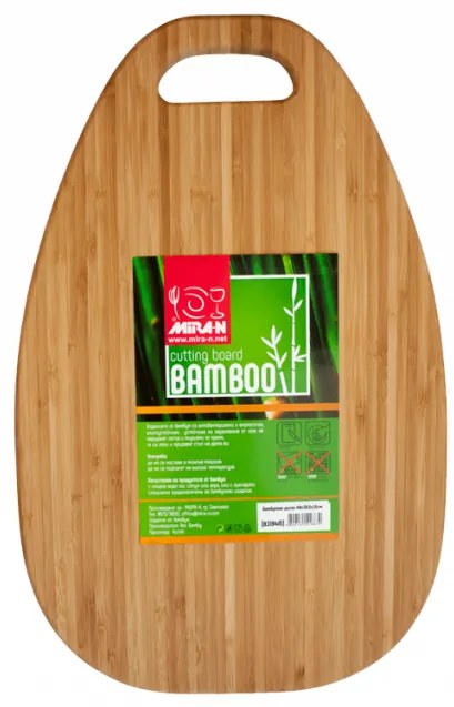 Бамбукова дъска 30,5x48x1,6см (B3194M)