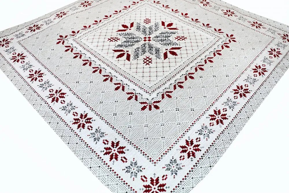 Тапицирана покривка с коледен мотив 90x90 cm