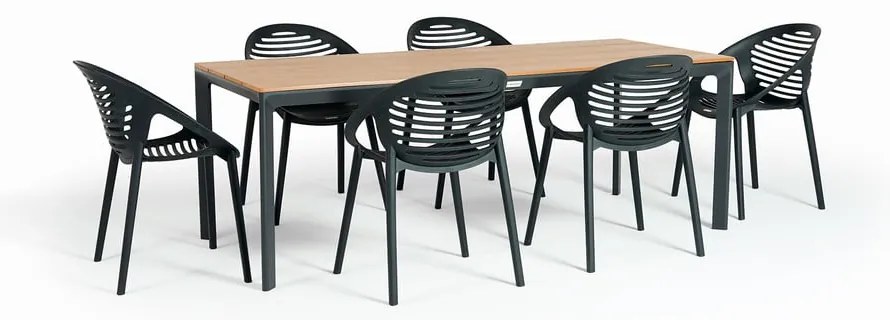 Черни градински столове Joanna - Bonami Essentials