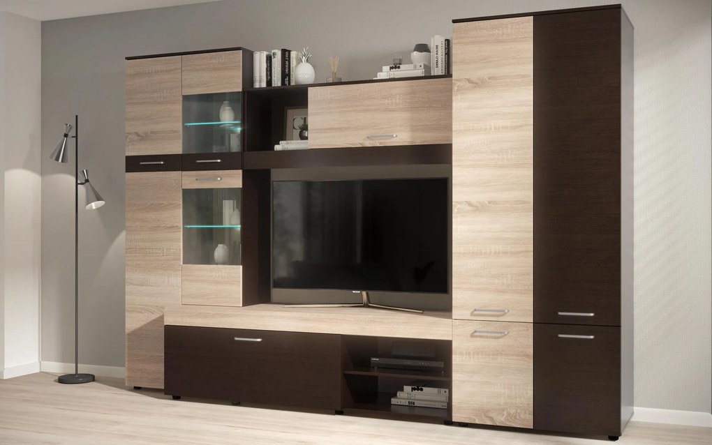 Секция с LED осветление Капри