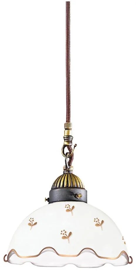 Kolarz 731.30.160 - Полилей на кабел NONNA 1xE27/75W/230V Ø 20 см, розово злато