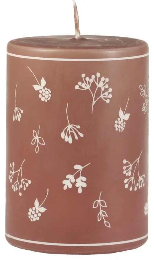 Кафява свещ , време на горене 48 часа Fleur - Unipar