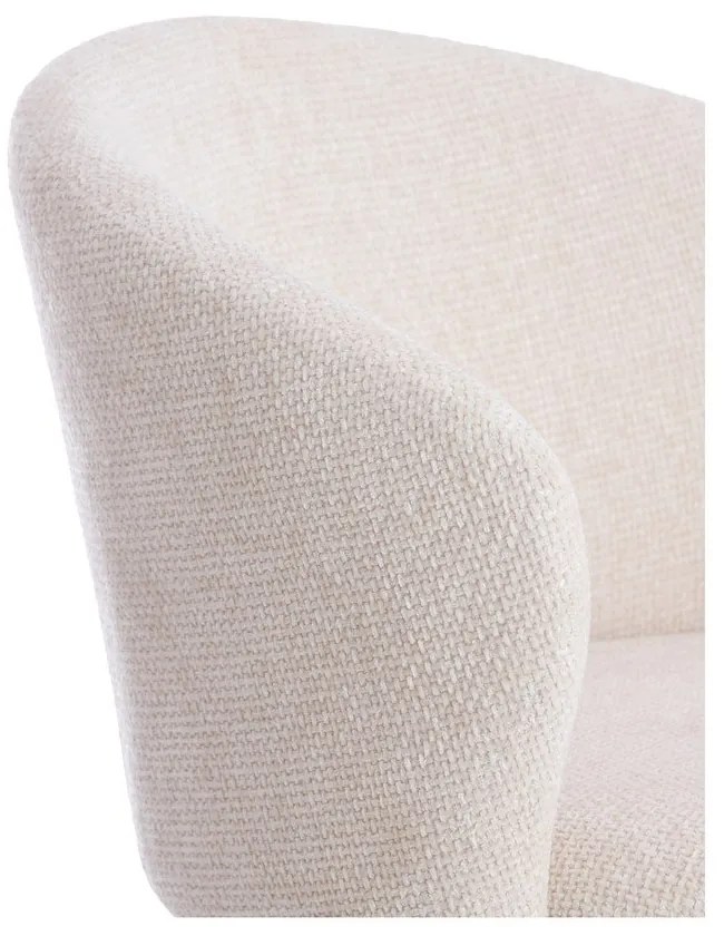 Кремави метални трапезни столове в комплект 2 бр. Radaja – Light &amp; Living