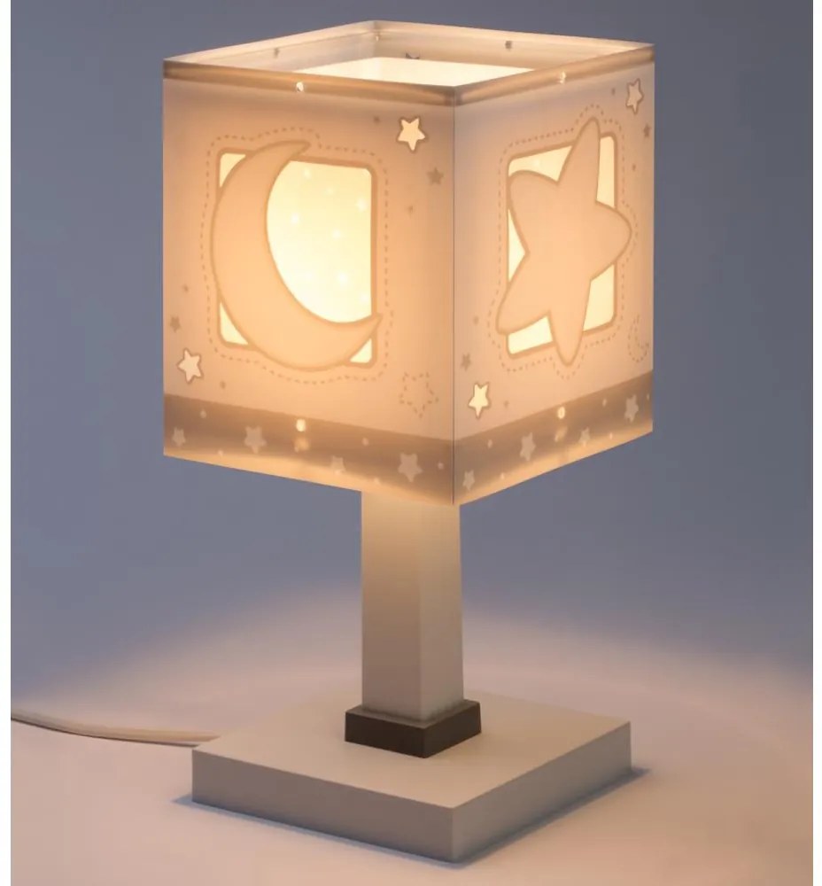 Dalber 63231NE - LED детска лампа MOONLIGHT 1xG4/4W/230V сива