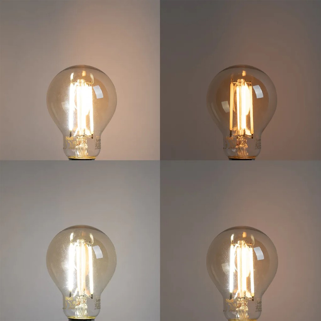 Комплект от 5 Smart E14 димируема в Kelvin LED лампа P45 goldline 4.9W 470 lm 1800-4000K