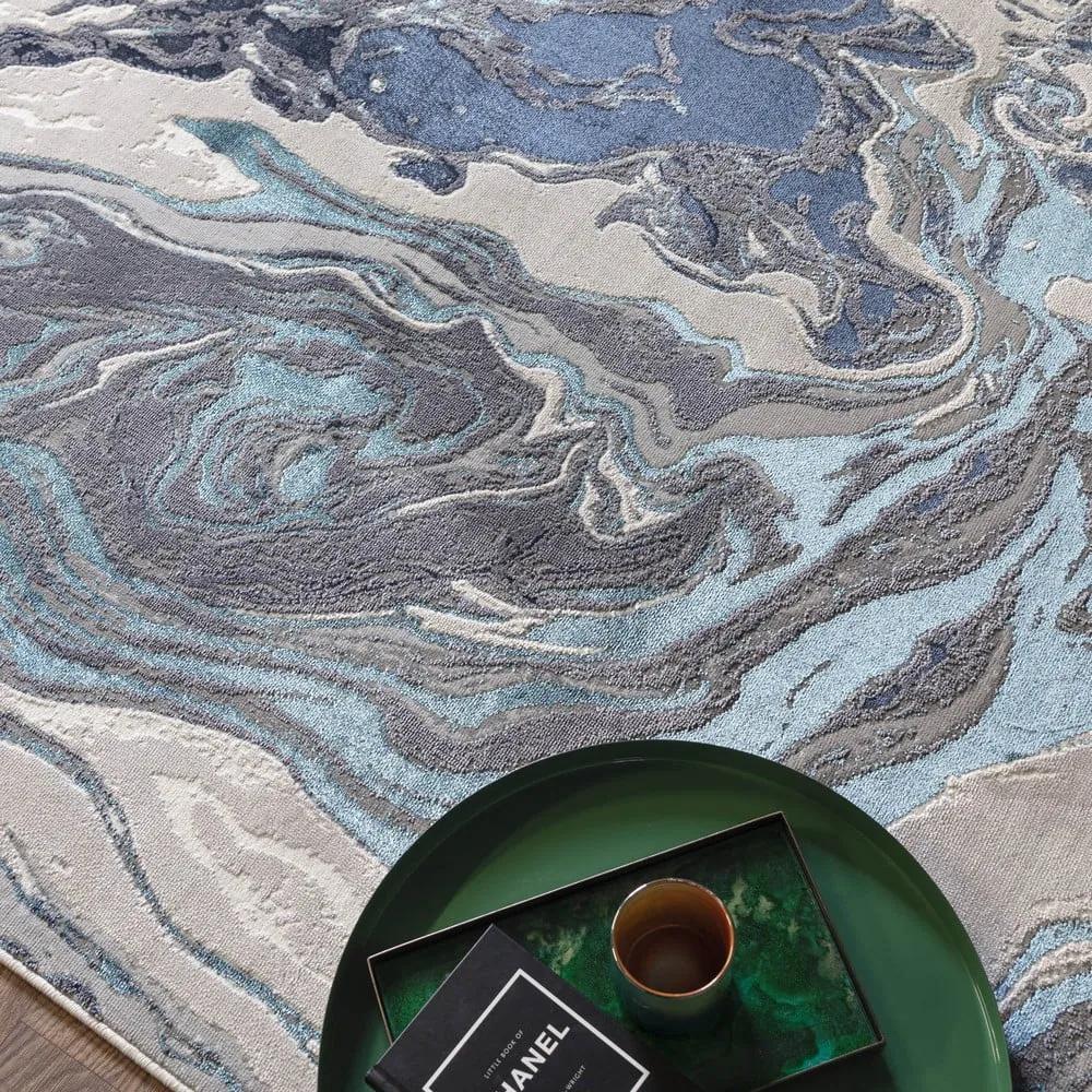 Син килим 290x200 cm Aurora - Asiatic Carpets