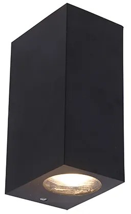 Модерен стенен аплик черен пластмасов - Baleno II