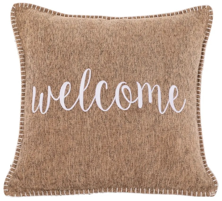 Кафява декоративна възглавница , 45 x 45 cm Damian W - Tiseco Home Studio