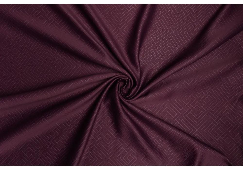 Тъмнолилава завеса 140x245 cm Tempo - Mendola Fabrics