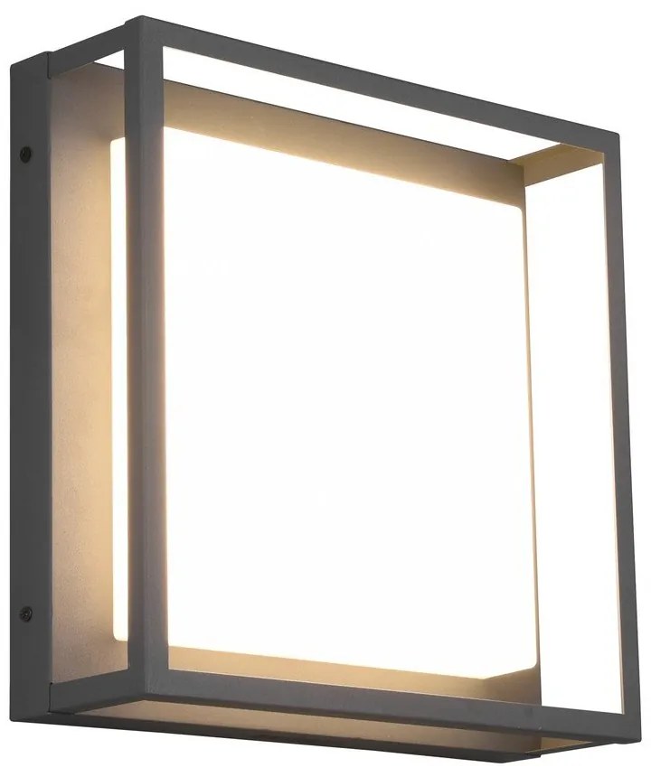 LED външна стенна лампа (височина 10 см) Witham - Trio