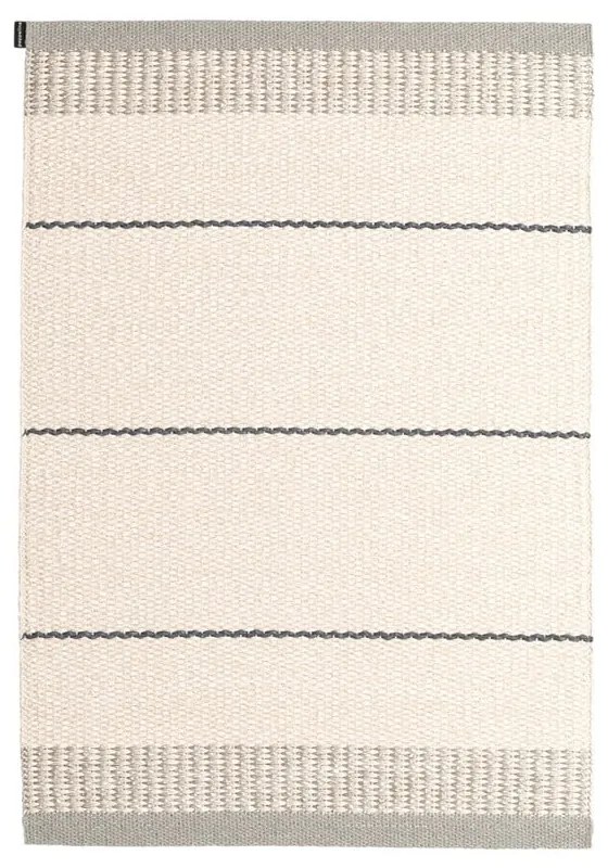 Светлосив и кремав килим за открито и закрито 60x125 cm Belle Warm Grey – Pappelina