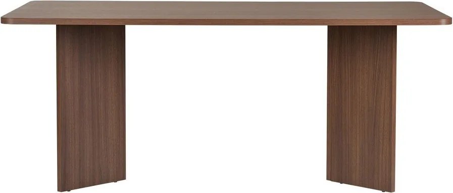 Трапезна маса от декор от орех 90x180 cm Linza – Kalune Design