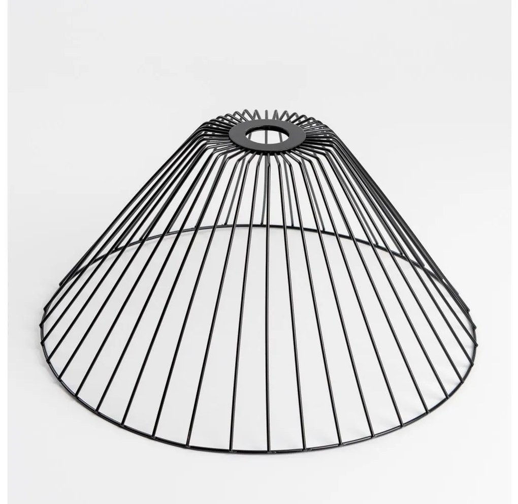Универсален абажур CURITIBA Ø 45 см черен