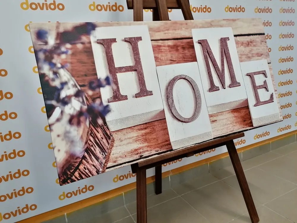 Картина на платно – Буквички Home