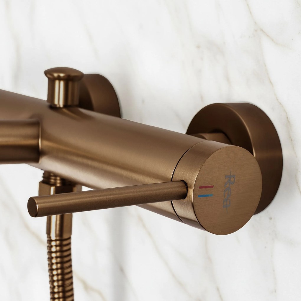 Смесител за вана Rea Foss Copper Brush