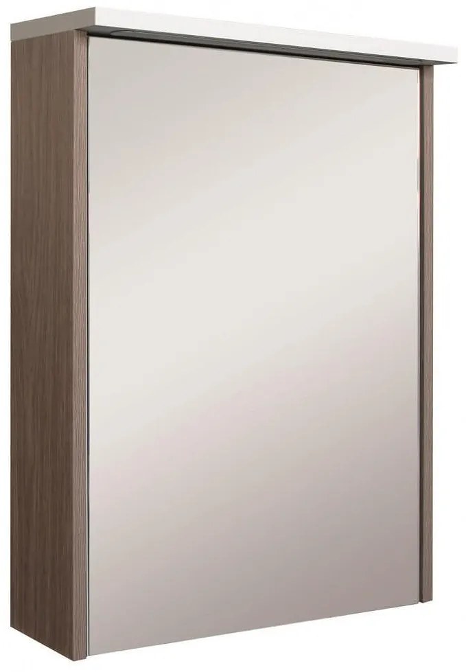 Огледален шкаф ICMC 5018-70, Inter Ceramic, с LED осветление, 50x15.5x65см