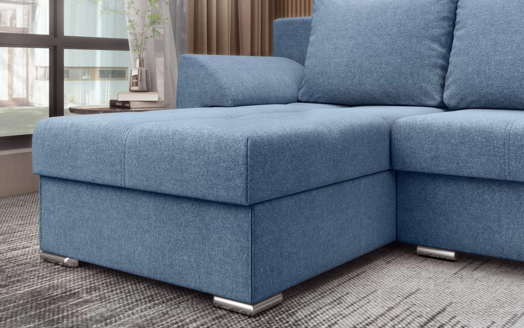 Разтегателен ъглов диван Интерио