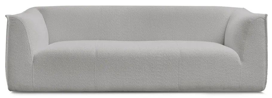 Светлосив диван от прежда с примки от букле 242 cm Giorgia – Bobochic Paris