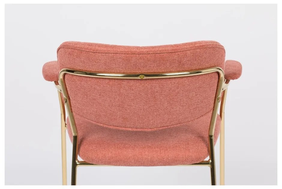 Розови трапезни столове в комплект от 2 Jolien - White Label