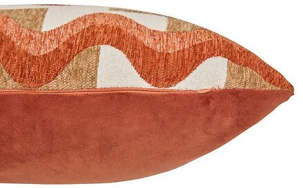 Декоративна възглавница atmosphera Jacquard Chenille, 38x58 cm - Бежов
