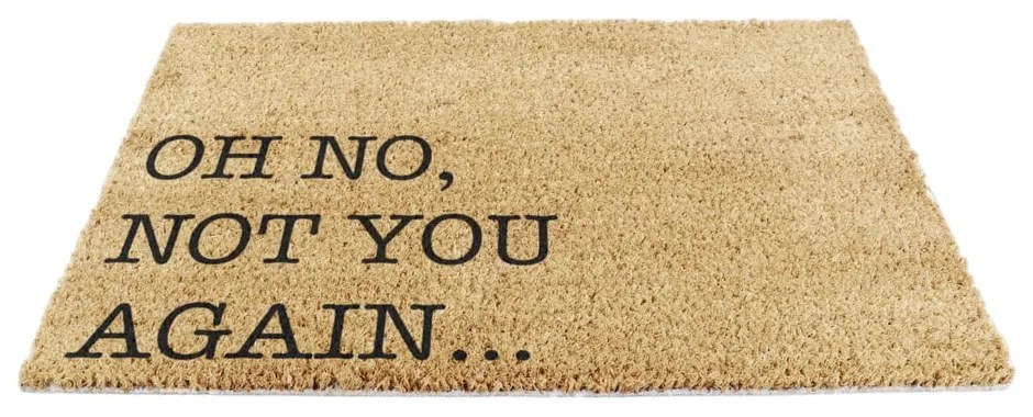 Изтривалка от кокосови влакна 40x60 cm Oh No Not You Again – Artsy Doormats