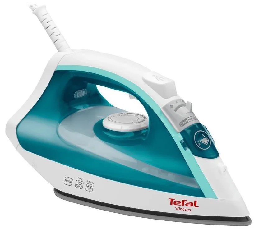 Tefal - Парна ютия VIRTUO 1800W/230V тюркоаз