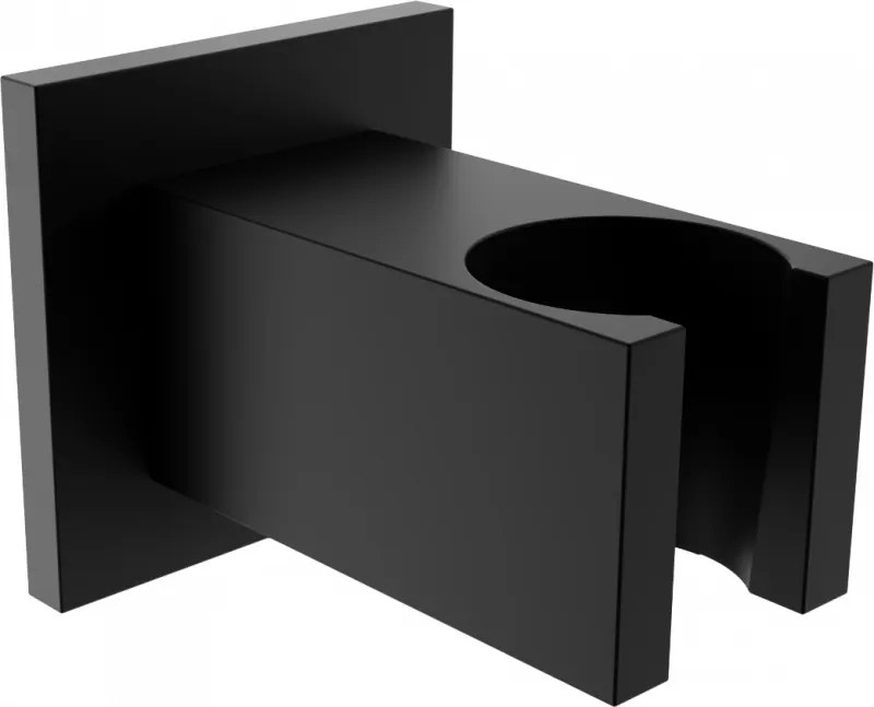 Mexen Cube държач за душ, черен - 79350-70