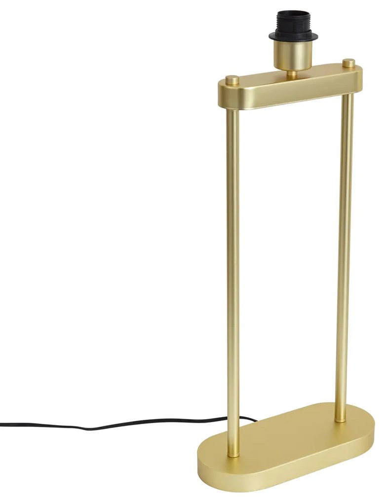 Модерна настолна лампа месинг - Thijmen