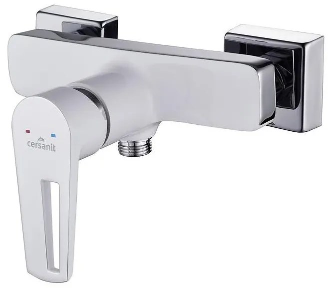 Cersanit S951-033 - Кранче за душ MILLE бял/лъскав хром