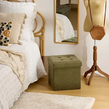 Пуф със съхранение atmosphera Lysandre, Каки