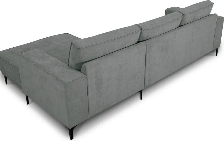 Тъмносив ъглов диван (десен ъгъл) Copenhagen – Scandic