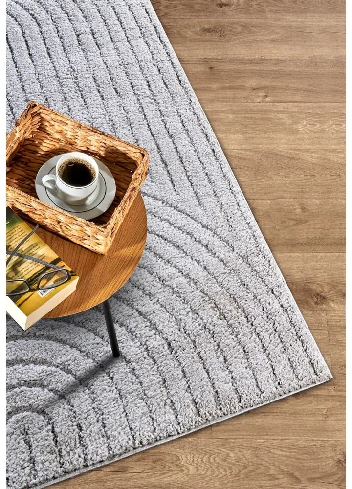 Светлосив килим 80x120 cm Panglao New York Light Grey – Elle Decoration