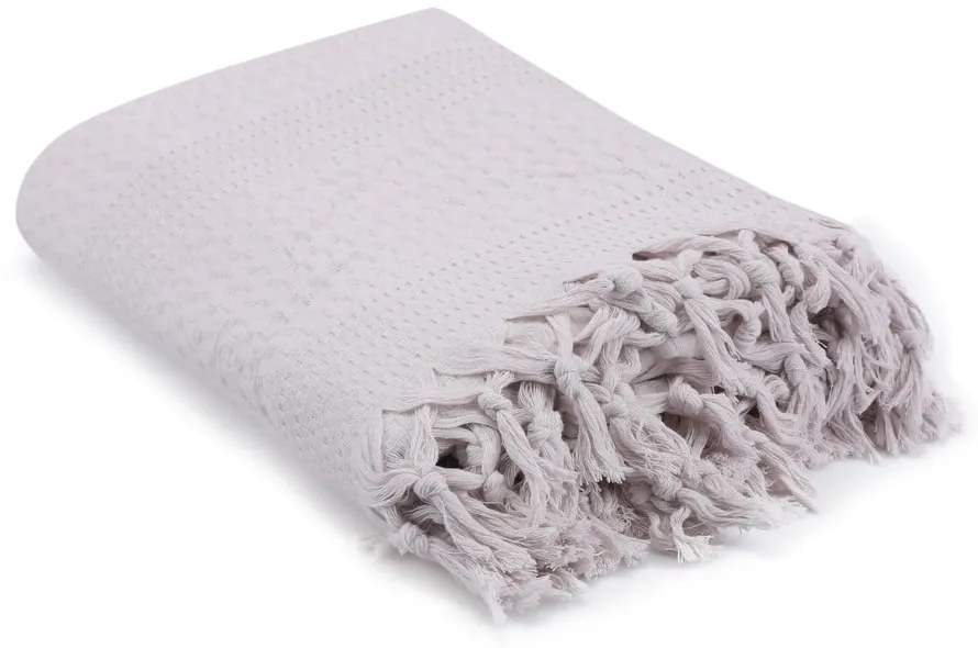 Бежово памучно покривало за легло 220x240 cm Pique – Mijolnir