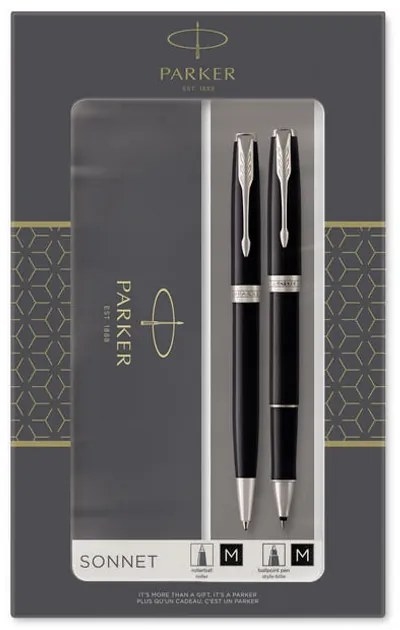 Комплект Parker Royal Sonnet Black CT