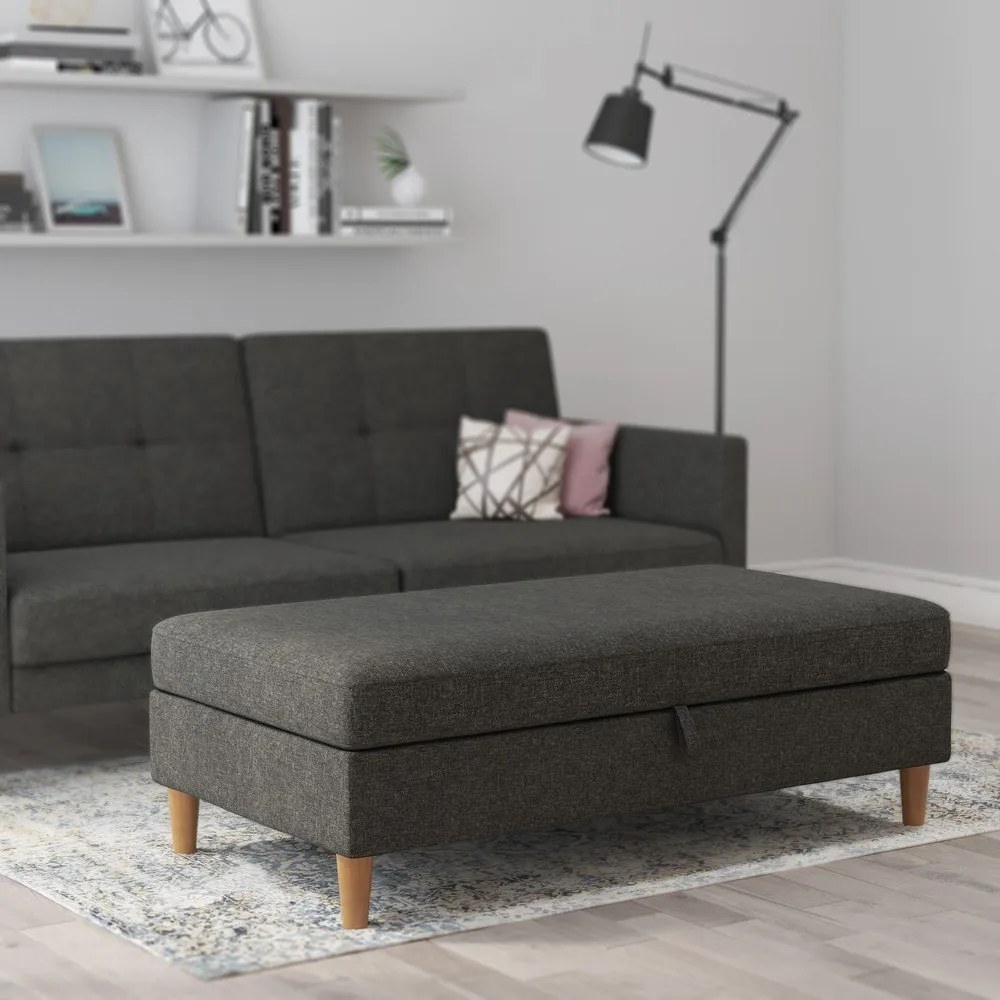 Тъмносива табуретка Lilly – Støraa