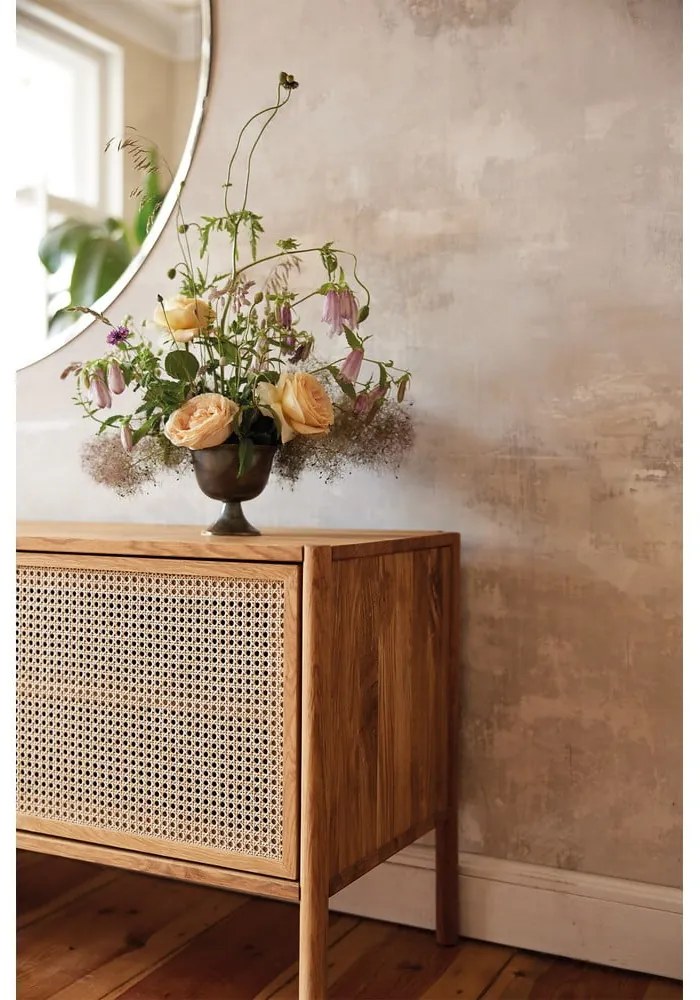 Масичка за телевизор от дъб 204x64 cm Pola - The Beds