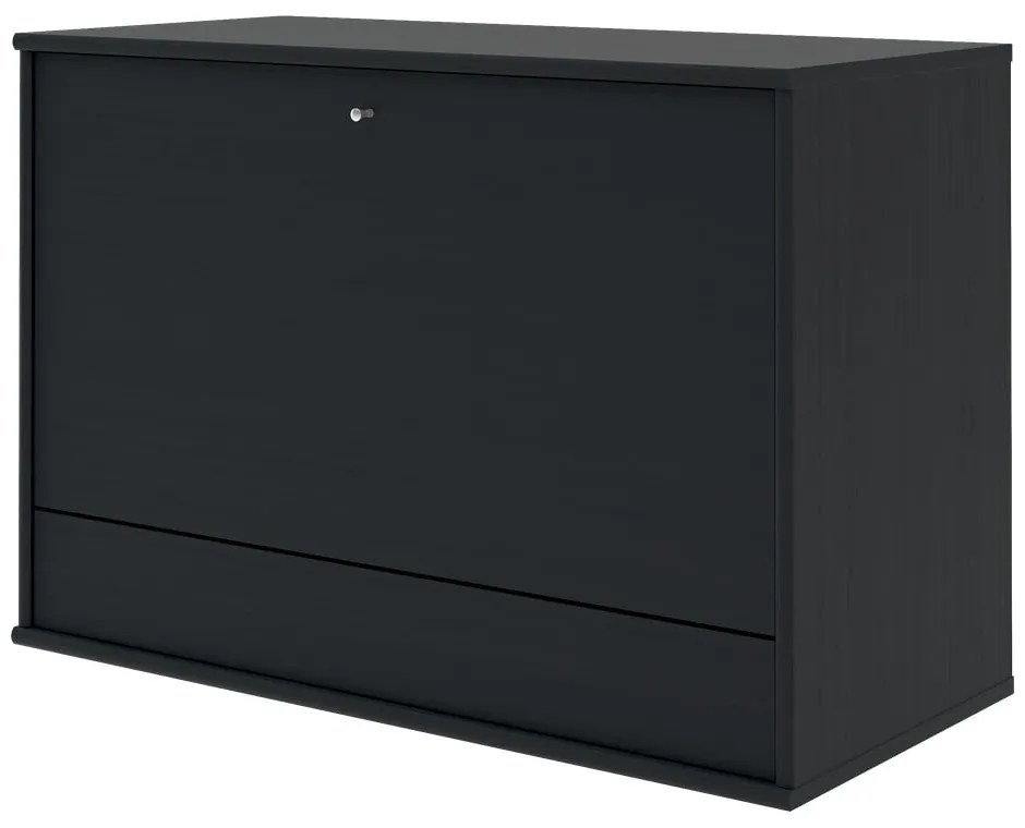Черна стойка за вино 89x61 cm Mistral 004 - Hammel Furniture