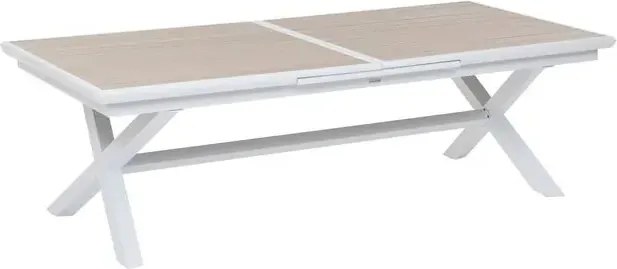 Разтегателна градинска маса Hesperide Axiome, Алуминий, 12 места - Мед графит