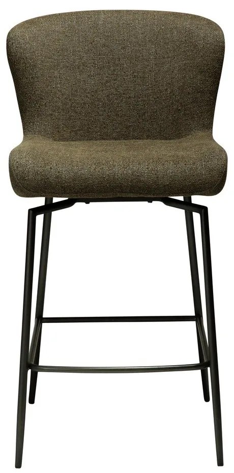 Тапициран бар стол в цвят каки (височина на седалката 67,5 cm) Glam – DAN-FORM Denmark