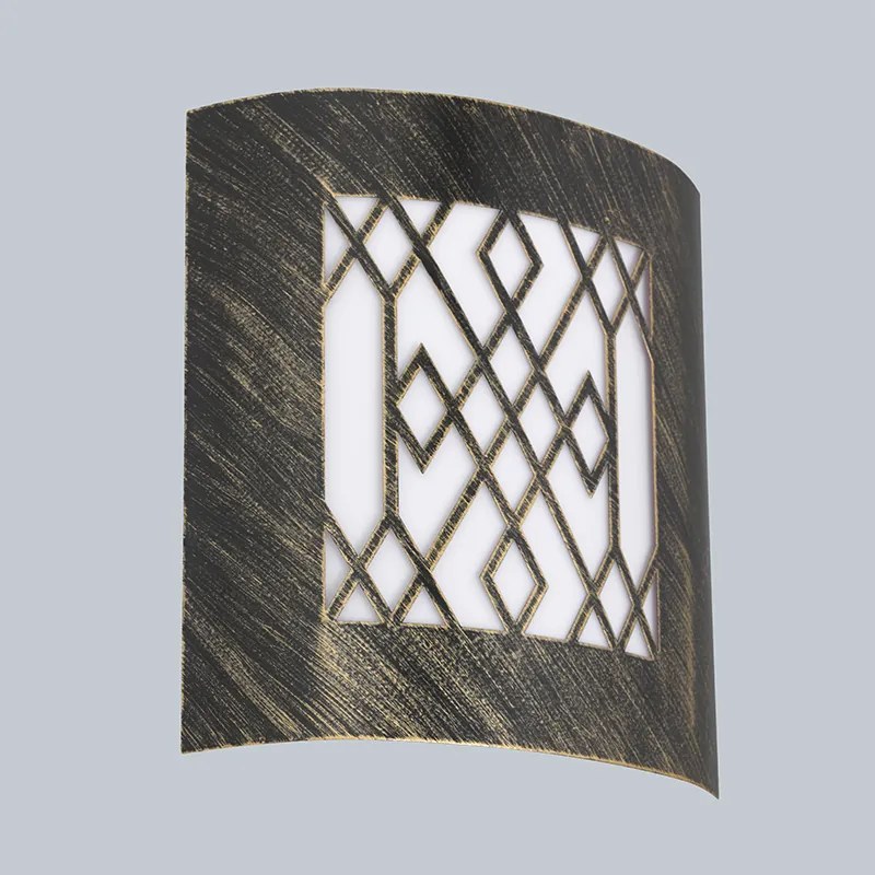 Модерна външна стенна лампа ръждиво кафява IP44 - Emmerald Classic