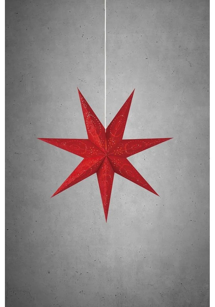 Червена висяща коледна светлинна украса Aratorp – Markslöjd