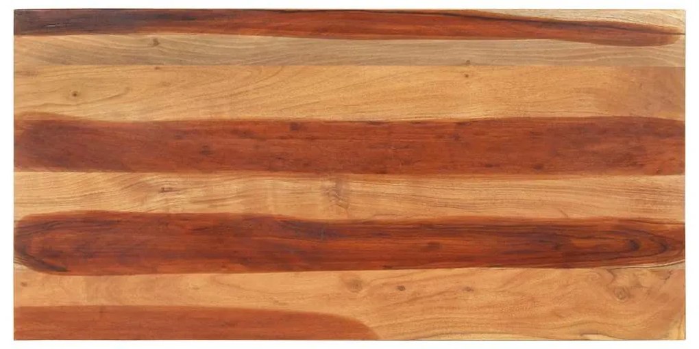 327514 vidaXL Плот за маса, 120x60x(2,5-2,7) см, акациево дърво масив